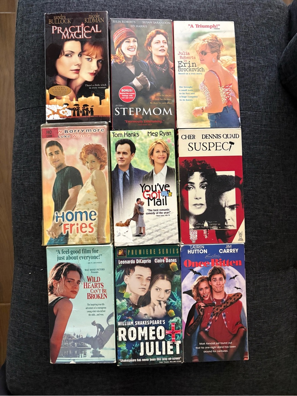 Assorted Classic Movie VHS Bundle